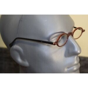 Vintage Germany KZZ5 4U/23 X18 Eyeglasses Ben Franklin Santa Mrs Claus Tortoise